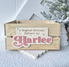 Load image into Gallery viewer, Christmas Crate (Plaque Only)