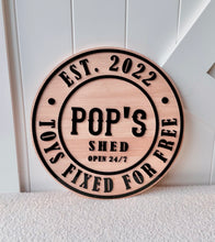 Load image into Gallery viewer, Personalised Shed Sign