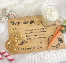 Load image into Gallery viewer, Santa treat board