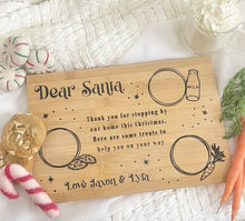 Load image into Gallery viewer, Santa treat board