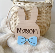 Load image into Gallery viewer, Bow Tie Bunny Tag