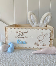 Load image into Gallery viewer, Vintage Bunny Easter Crate
