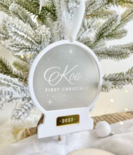 Load image into Gallery viewer, Babies First Christmas Ornament