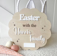 Load image into Gallery viewer, Family Easter Plaque