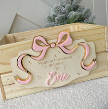 Load image into Gallery viewer, Bow Crate PLAQUE ONLY