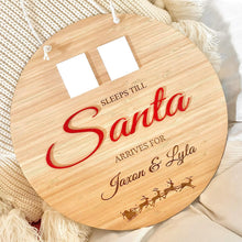 Load image into Gallery viewer, Personalised Christmas Countdown Plaque
