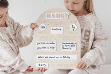 Load image into Gallery viewer, All About Dad Memory Boards