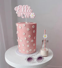 Load image into Gallery viewer, Daisy Double Layer Acrylic Topper