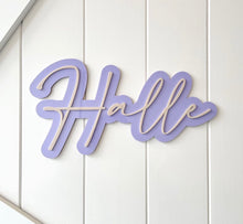 Load image into Gallery viewer, Double Layer Acrylic Name Plaque