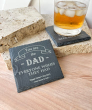 Load image into Gallery viewer, Personalised Slate Coasters