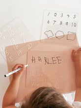 Load image into Gallery viewer, Educational Acrylic Tracing Boards ** $10 Clearance Price $10 **