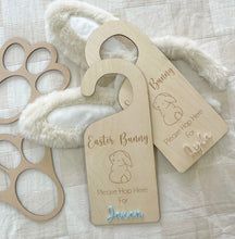 Load image into Gallery viewer, Please Hop Here Door Hangers