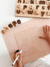 Load image into Gallery viewer, Educational Acrylic Tracing Boards ** $10 Clearance Price $10 **