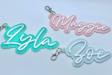 Load image into Gallery viewer, Personalised Arcylic Bag Tags