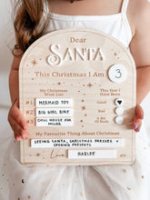 Load image into Gallery viewer, Letter To Santa Milestone Board