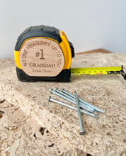 Load image into Gallery viewer, Father's Day Tape Measure