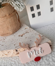 Load image into Gallery viewer, Rudolph Work Name Badge
