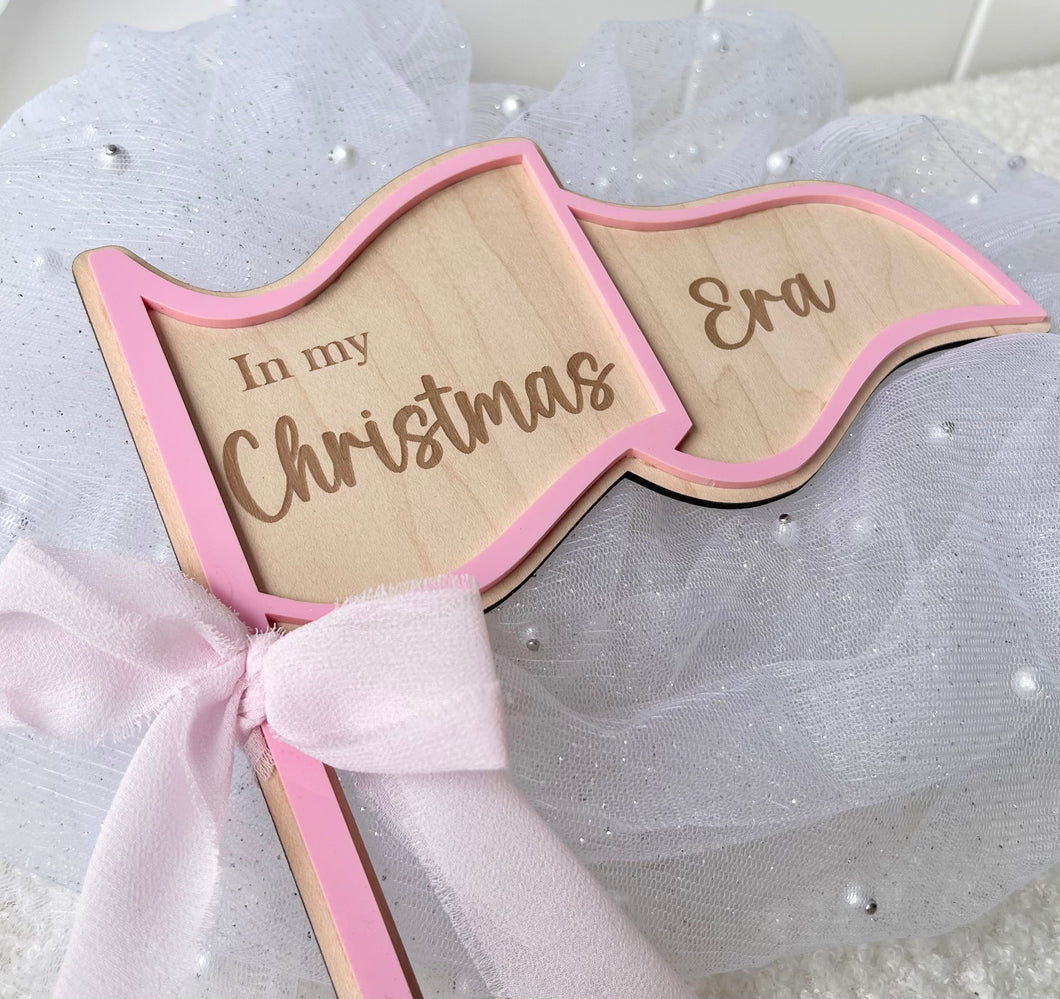In my Christmas Era Flag