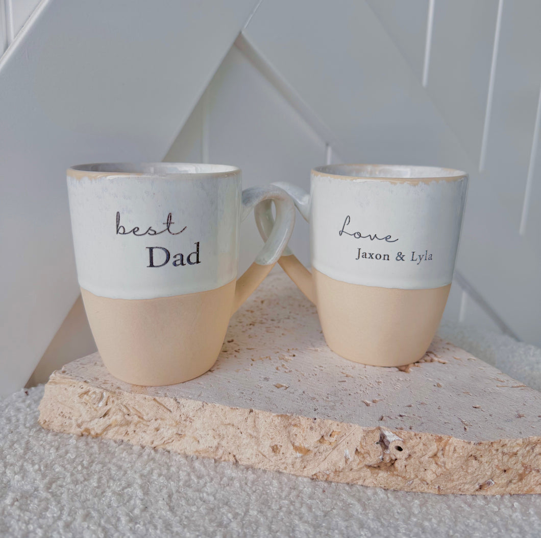Personalised Best Dad Mug