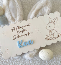 Load image into Gallery viewer, Vintage Bunny Easter Crate *PLAQUE ONLY
