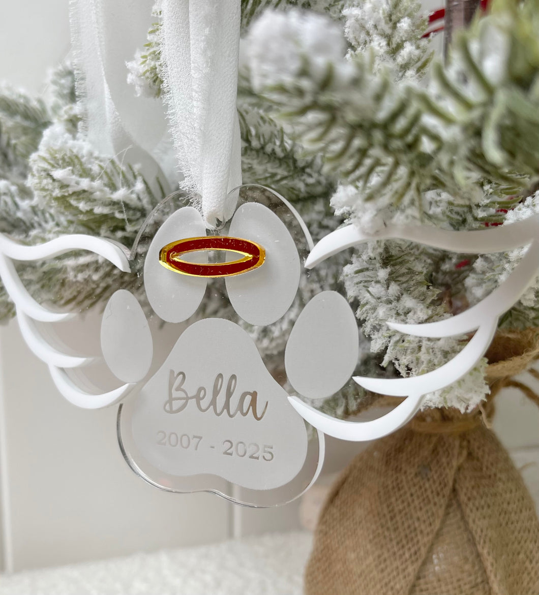 Angel Paw Ornament