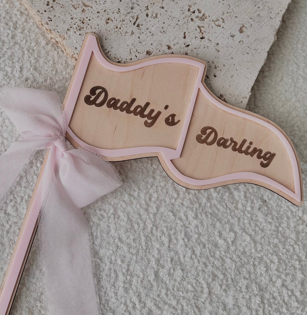 Daddy's Darling Flag