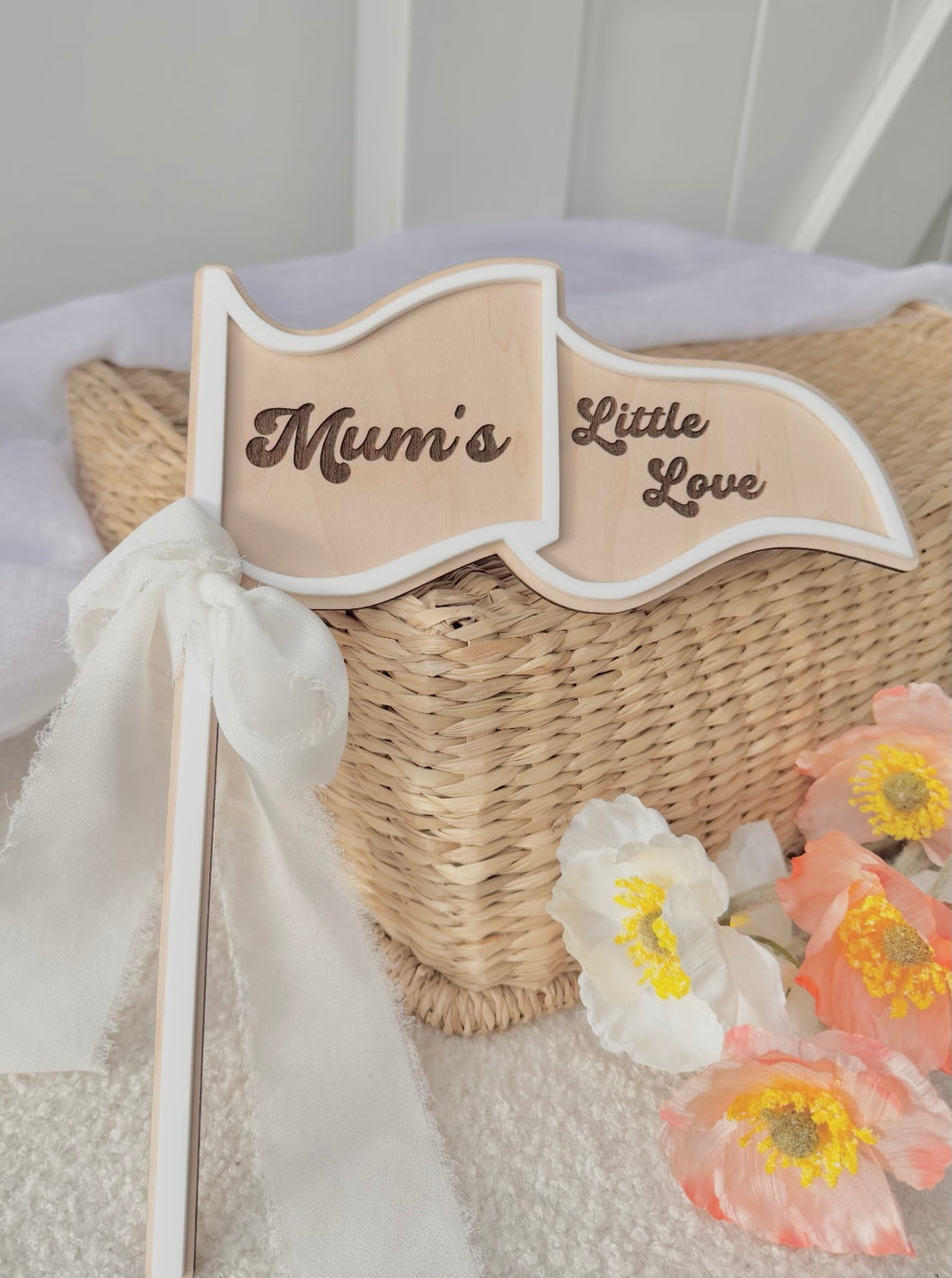 Mum's Little Love Flag