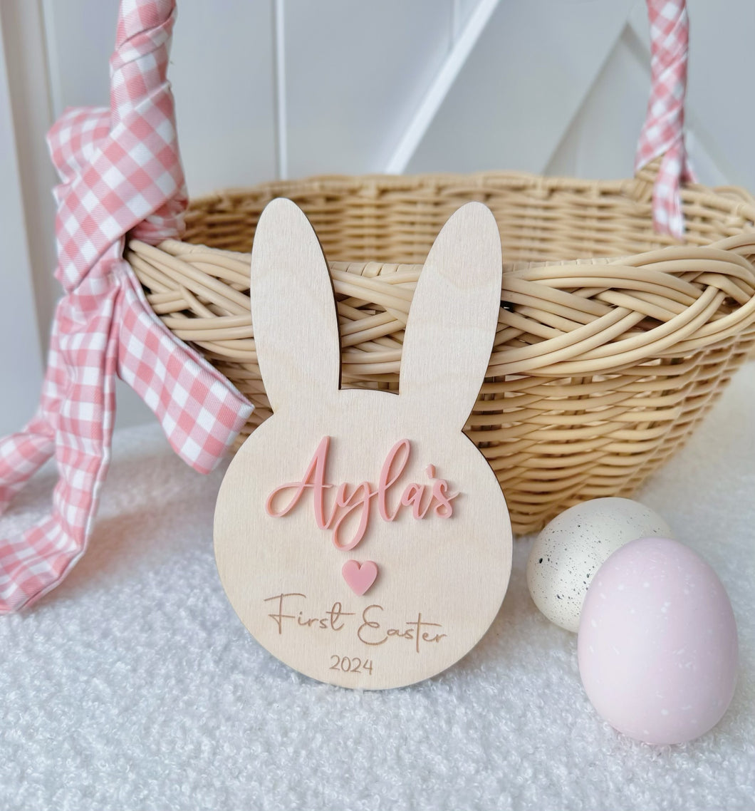 My First Easter Personalised Plaque