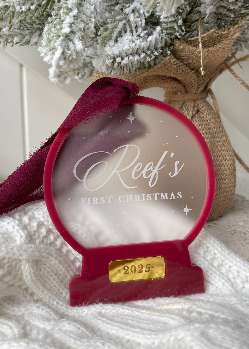 Babies First Christmas Ornament