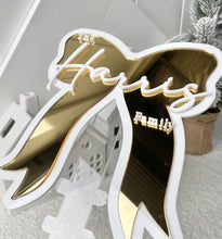 Load image into Gallery viewer, Family Bow Tree Topper
