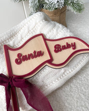Load image into Gallery viewer, Santa Baby Flag

