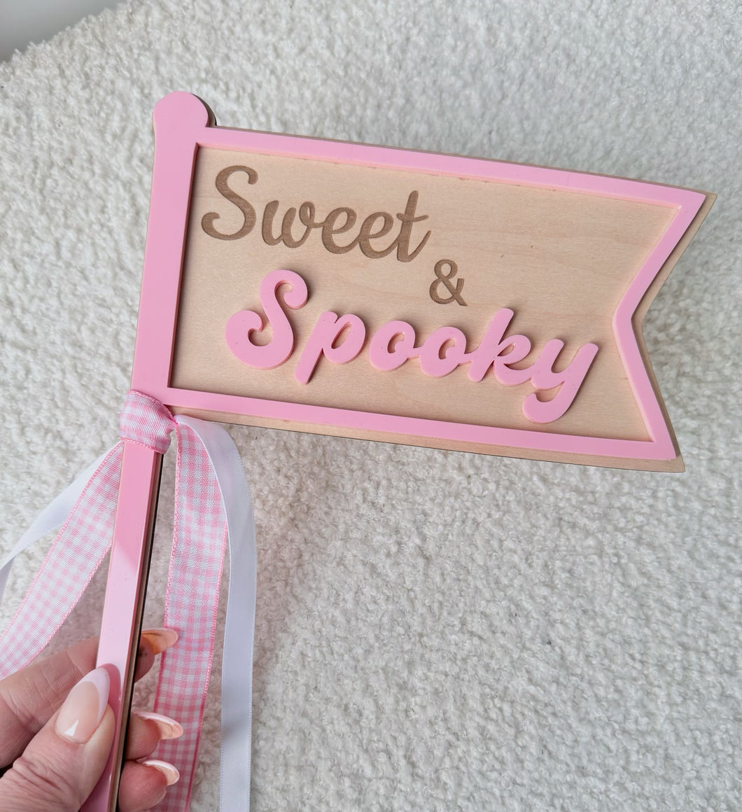 Sweet & Spooky Flag