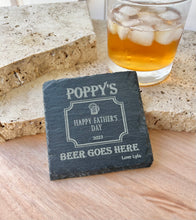 Load image into Gallery viewer, Personalised Slate Coasters
