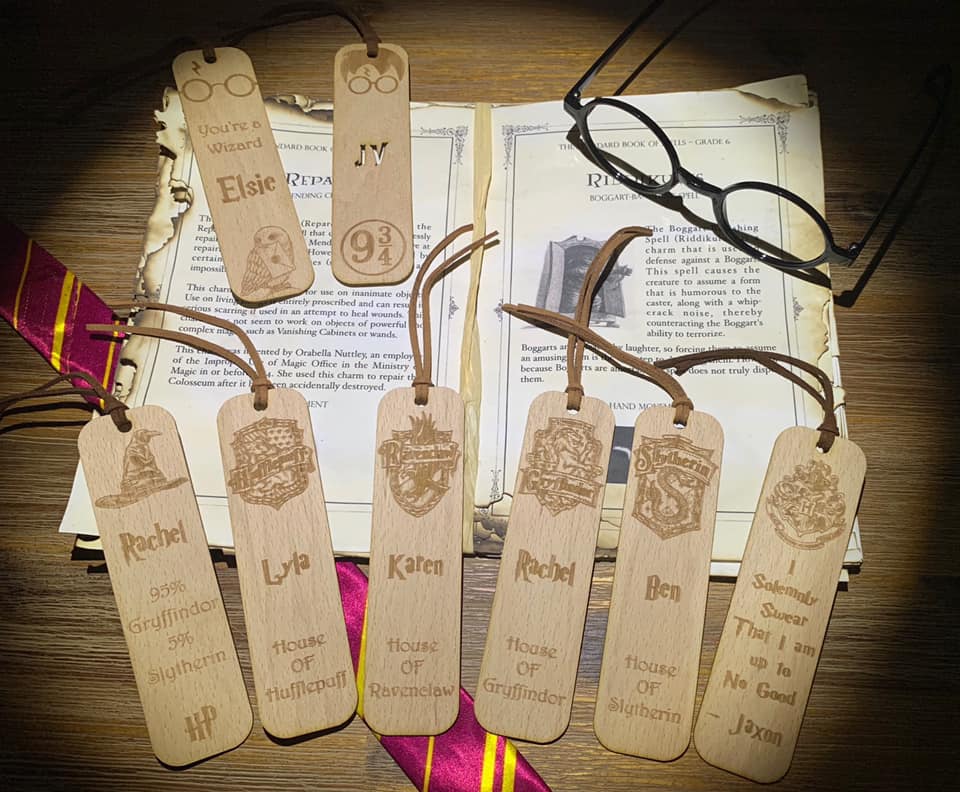 Magical Harry Potter bookmarks