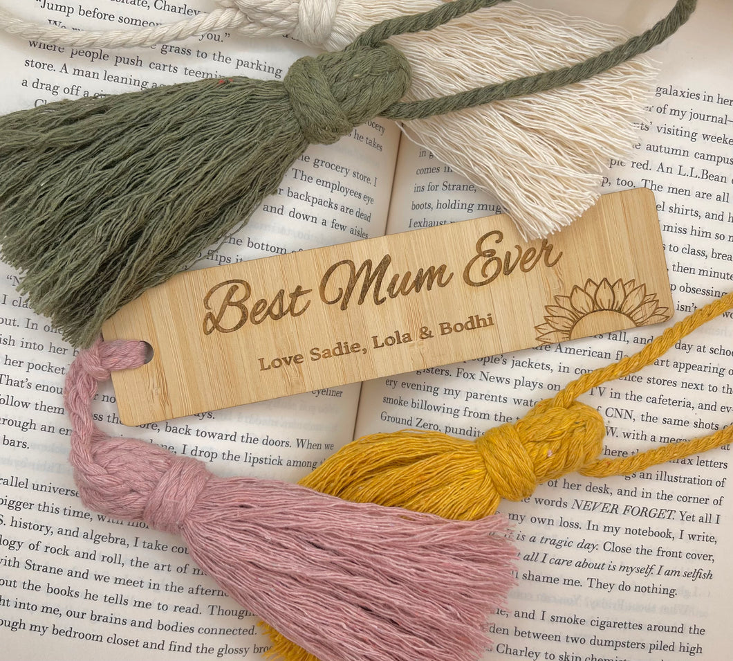Mother's Day Tassel Bookmark
