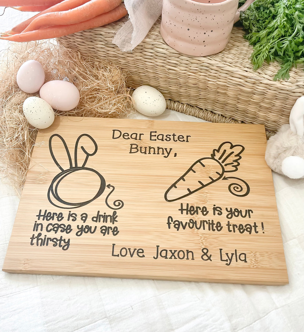 Easter Bunny Treat Board