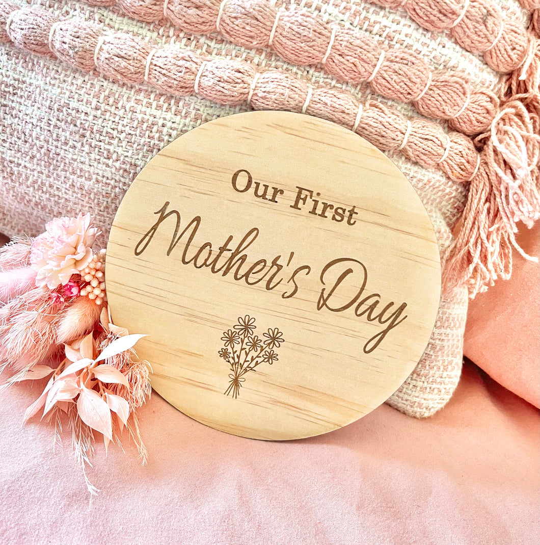 First Mother's Day Plaque