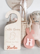 Load image into Gallery viewer, Please Hop Here Door Hangers
