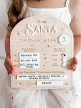 Load image into Gallery viewer, Letter To Santa Milestone Board
