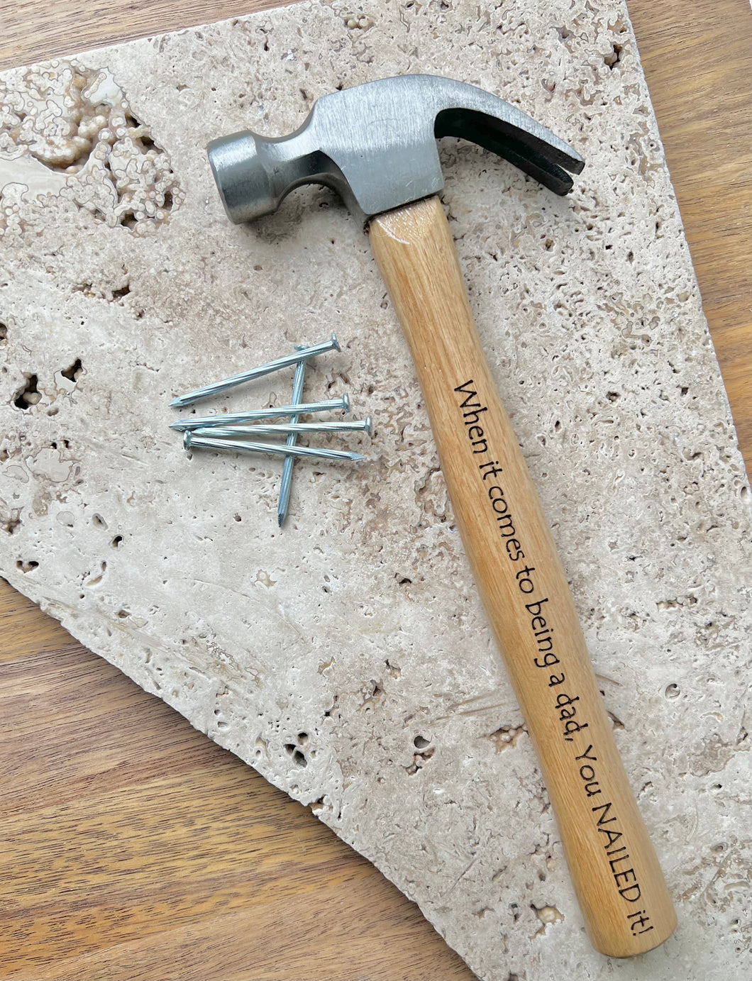 Engraved Father’s Day Gift Quality Personalised Hammers